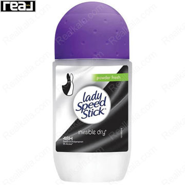 رول ضد تعریق (مام) لیدی اسپید اینویزیبل درای زنانه مدل پاودر فرش Lady Speed Invisible Dry Powder Fresh Roll On