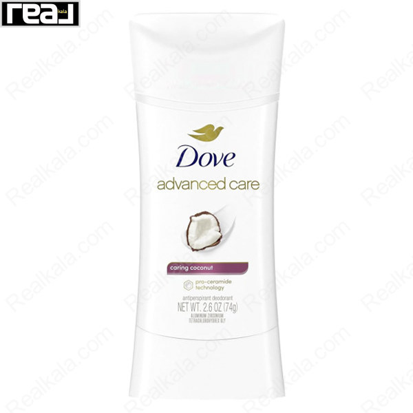 استیک ضد تعریق زنانه (مام) داو مدل نارگیل Dove Advanced Care Caring Coconut 74g