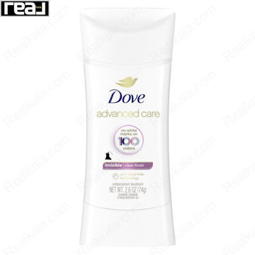 استیک ضد تعریق زنانه (مام) داو مدل اینویزیبل کلیر فینیش Dove Advanced Care Invisible Clear Finish 74g
