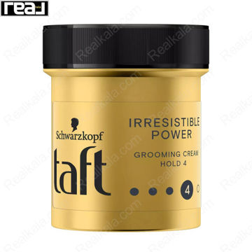 کرم حالت دهنده مو تافت شماره Schwarzkopf Taft Irresistible Power Grooming Cream Hold 4