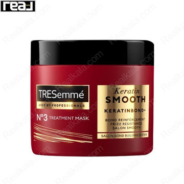 ماسک مو درمانی کراتین اسموت ترزمه Tresemme Keratin Smooth Keratinbond Mask 180ml