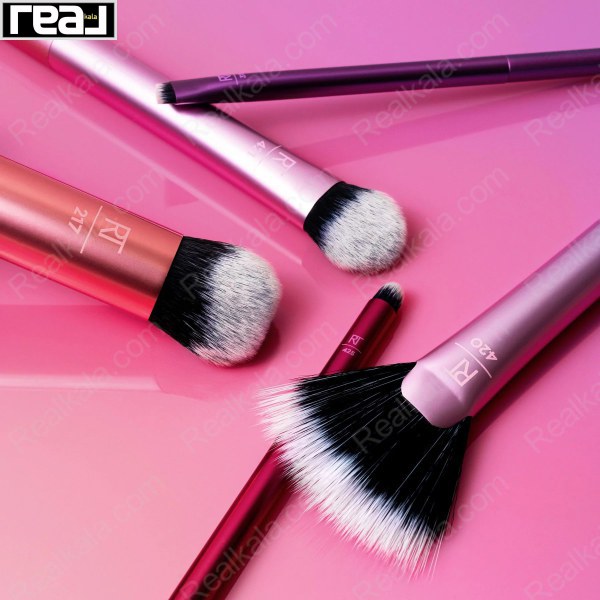 ست براش آرایشی ریل تکنیک 5 تکه کد 01895 Real Techniques Artist Essentials