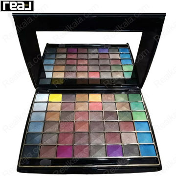 پالت سایه 48 رنگ ویولت Violet Makeup Velvet Like Shadow Glide 48 Color