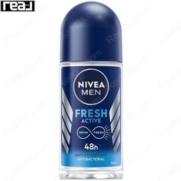 مام رول ضد تعریق مردانه نیوا فرش اکتیو Nivea Men Fresh Active Roll On Deodorant