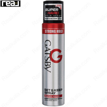اسپری نگهدارنده مو گتسبی سوپر هارد شماره 4 Gatsby Set & Keep Super Super Hard