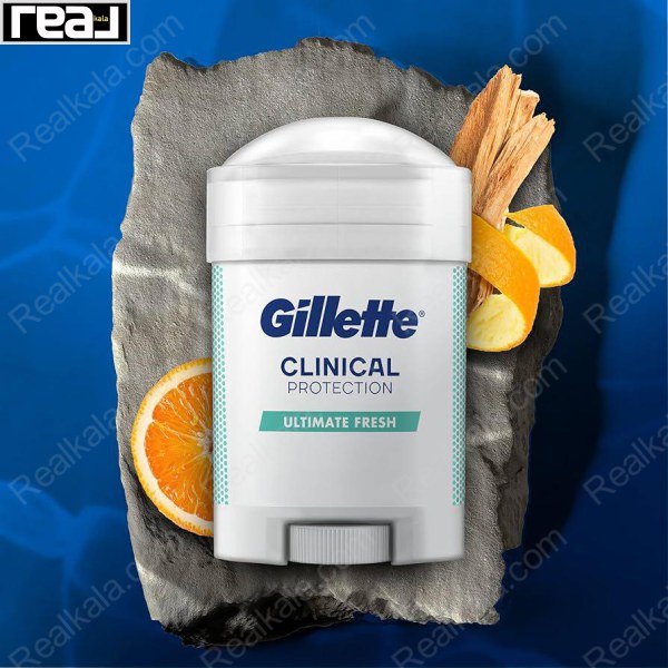 ضد تعریق (مام) کلینیکال ژیلت مدل التیمیت فرش Gillette Clinical Ultimate Fresh 48g