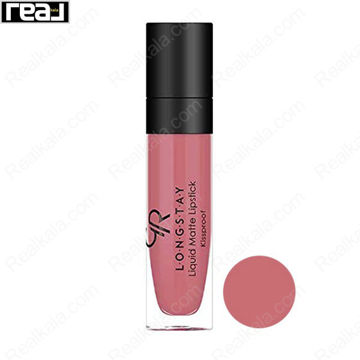 رژ لب مایع مات بادوام گلدن رز شماره 43 Golden Rose Longstay Liquid Matte Lipstick