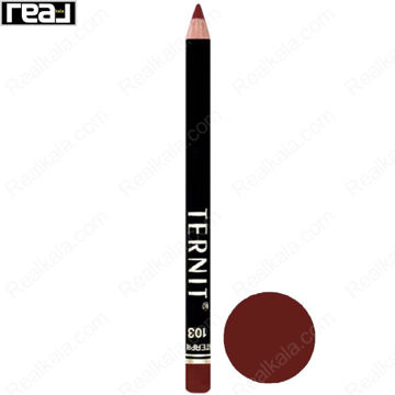 مداد لب ضد آب ترنیت شماره 103 Ternit Waterproof Lip Liner Pencil
