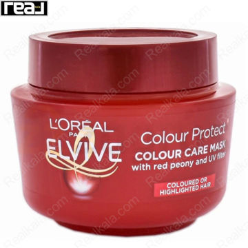 ماسک موی لورال محافظت کننده موهای رنگ شده Loreal Color Vive Uv Filter 300ml