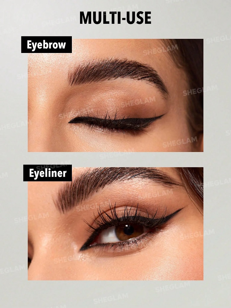 خط چشم ژله ای کاسه ای شیگلم رنگ مشکی SHEGLAM INTENSIFY SMUDGE-PROOF EYELINER GEL 4.2g