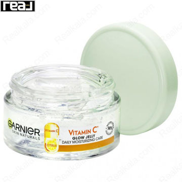 ژل روشن کننده ویتامین سی گارنیر Garnier Vitamin C Glow Jelly Daily Moisturising Care 50ml