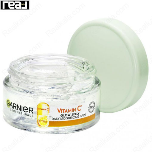 ژل روشن کننده ویتامین سی گارنیر Garnier Vitamin C Glow Jelly Daily Moisturising Care 50ml