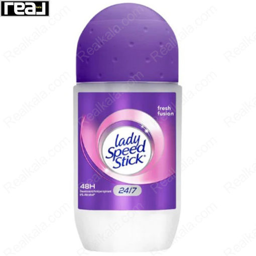 رول ضد تعریق (مام) لیدی اسپید زنانه مدل فرش فیوژن Lady Speed Fresh Fusion Roll On
