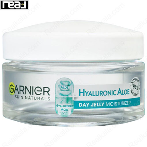 ژل کرم آبرسان روز گارنیر حاوی آلوئه ورا و هیالورونیک اسید Garnier Hyaluronic Aloe Day Moisturizer 50ml