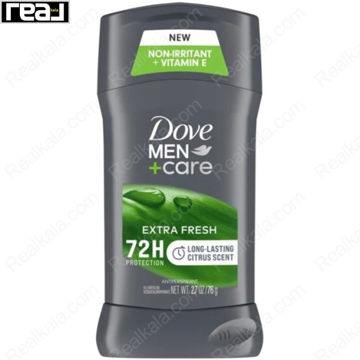 مام استیک ضد تعریق مردانه داو MEN+care Extra Fresh با محافظت 72 ساعته و رایحه مرکباتی