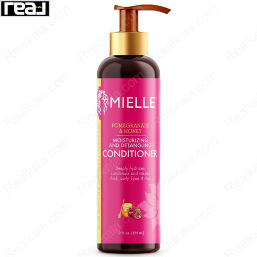 نرم کننده مرطوب کننده موی میله Mielle Moisturizing And Detangling Conditioner 355ml