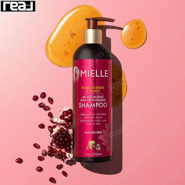 شامپو مرطوب‌ کننده و باز کننده گره مو میله