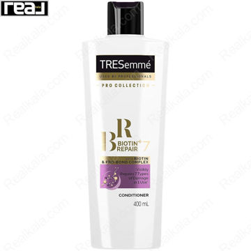 بطری نرم‌کننده ترزمه Biotin Repair 7 با بیوتین و کمپلکس Pro-Bond و حجم ۴۰۰ میلی‌لیتر