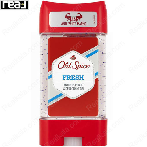 ژل شفاف (مام ژله ای دانه دار) الد اسپایس مدل فرش Old Spice Deodorant Gel Fresh 107g