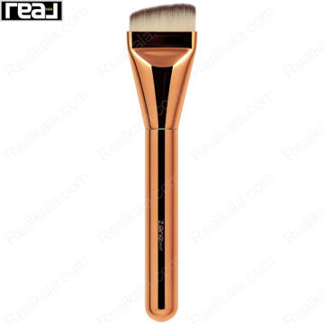 براش کرم پودر سر تخت زد وان مدل Z-307 با طراحی عریض و الیاف متراکم برای پخش یکنواخت کرم پودر