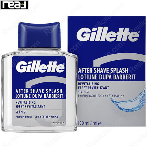 افتر شیو ژیلت مدل سی‌ میست Gillette After Shave Splash Sea Mist