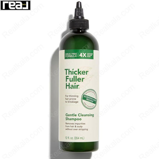 شامپو تقویت‌ کننده و حجم‌ دهنده تیکر فولر Thicker Fuller Hair Shampoo 354ml