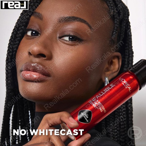 اسپری فیکس اینفالیبل لورال 3 ثانیه بدون بر جای گذاشتن رد و سفیدی