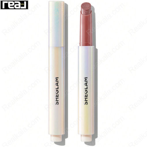 رژ لب قلمی شیگلم رنگ Pink Flamingo اکلیلی Sheglam Pout-Perfect Shimmer Lip Plumper