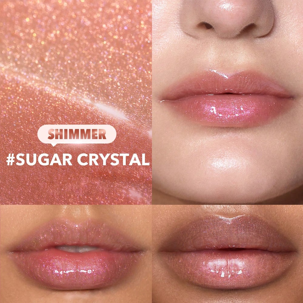 لیپ پلامپر Sugar Crystal برجسته‌ سازی لب‌ها با جلوه براق و طبیعی