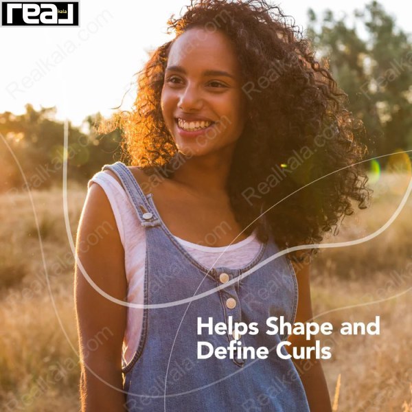 نمایش نتیجه استفاده از کرم مو Every Strand Simply Curls برای فرم‌دهی و تعریف بهتر فر مو