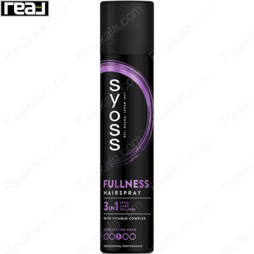اسپری مو  پر کننده Syoss Fullness 3 in 1