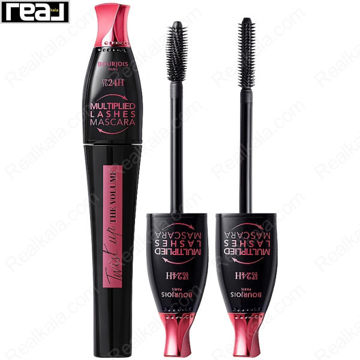 ریمل بورژوا Twist Up The Volume با طراحی مشکی و صورتی