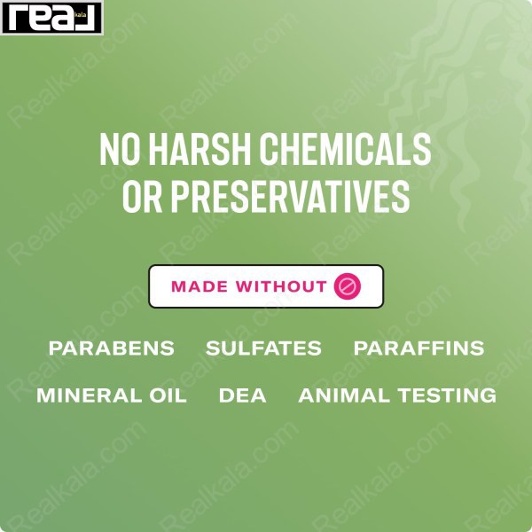 ژل لبه مو میله بدون مواد مضر