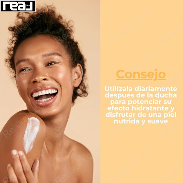 استفاده روزانه پس از دوش برای پوست نرم و تغذیه‌ شده (نسخه پوست تحریک پذیر)