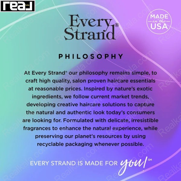 فلسفه برند با تمرکز بر مواد طبیعی، قیمت مناسب و بسته‌ بندی قابل بازیافت