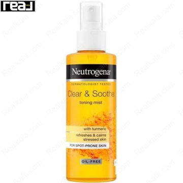 تونر اسپری نوتروژینا مدل Clear & Soothe