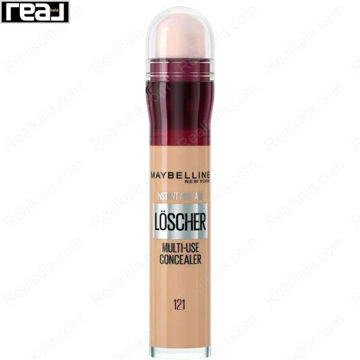 کانسیلر اینستنت آنتی ایج میبلین شماره 121 Maybelline Instant Anti Age Concealer Light Honey