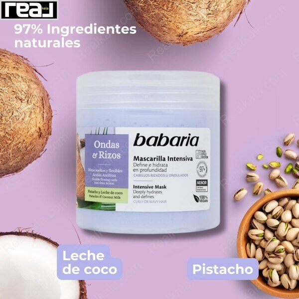 ماسک کنترل کننده فر مو باباریا Babaria Mascarilla Only Curls 400ml