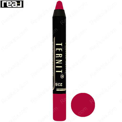 رژ لب مدادی ترنیت شماره Ternit Waterproof Lipstick 236
