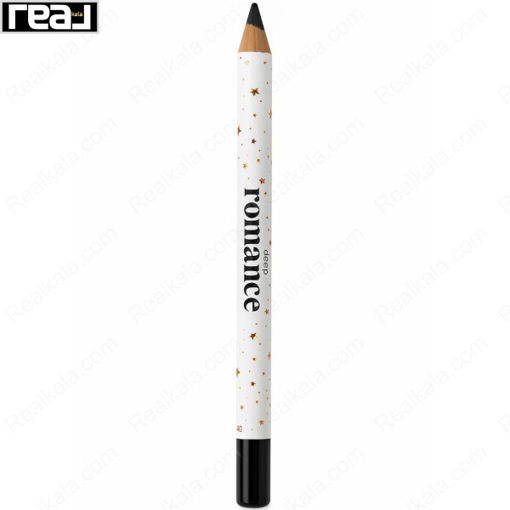 مداد چشم مشکی دیپ رومنس مدل کژال Deep Romance Sensitive Kajal Eyeliner Black