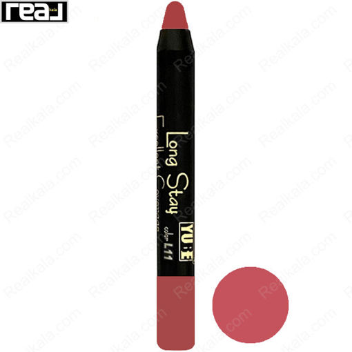 رژ لب مدادی یوبه شماره ۱۱ مدل لانگ استی Yube Long Stay Pencil Lipstick L 11