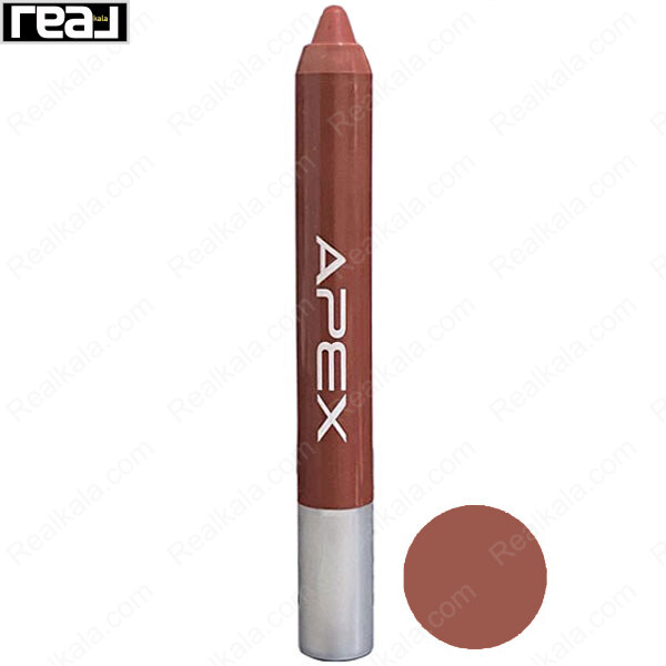 رژ لب مدادی Apex مدل Favourit  شماره 303 با بافت مات و کرمی، ضد آب