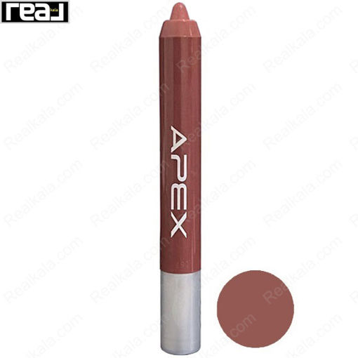 رژ لب مدادی ضد آب اپکس شماره ۳۰۴ مدل مات و کرمی Apex Favourit Lipstick