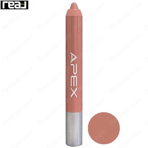 رژ لب مدادی ضد آب اپکس شماره ۳۰۱ مدل مات و کرمی Apex Favourit Lipstick