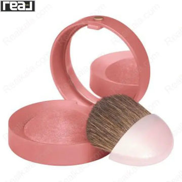 رژگونه بورژوا Bourjois Blush Rose Ambre 74 با رنگ صورتی هلویی