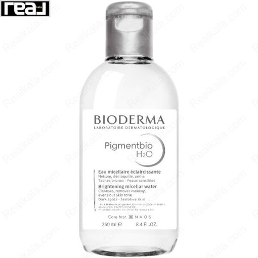 میسلار واتر بایودرما پاک کننده و روشن کننده لک‌ های پوستی Bioderma Pigmentbio H2O 250ml
