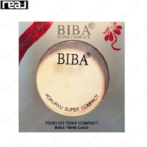 پنکک بیبا دو کاره شماره ۱۰۱ Biba Super Compact Ivory