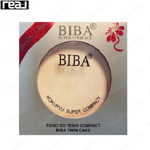 پنکک بیبا دو کاره شماره ۱۰۲ Biba Super Compact Rose Beige