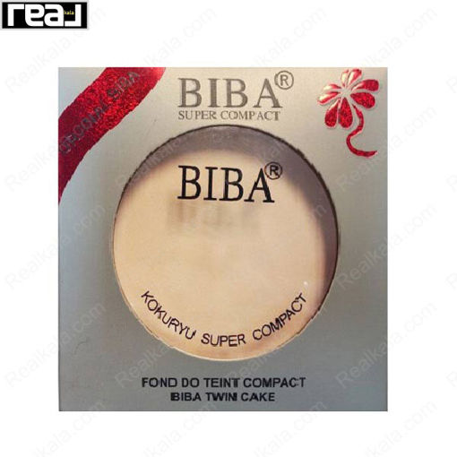 پنکک بیبا دو کاره شماره ۱۰۴ Biba Super Compact Medium Beige