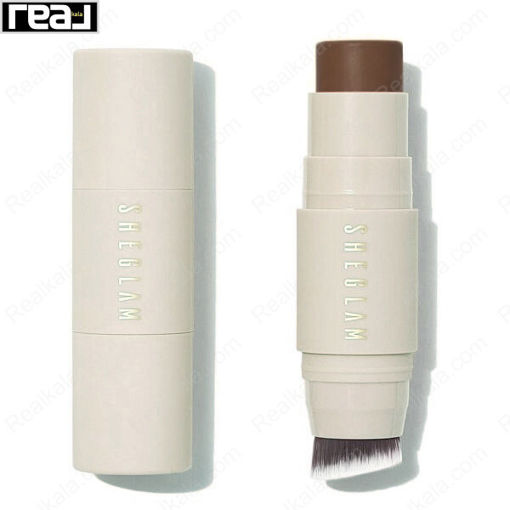 کانتور شیگلم رنگ کمل سوئدی مدل استیکی Sheglam Snatch N Define Stick Contour Camel Suede